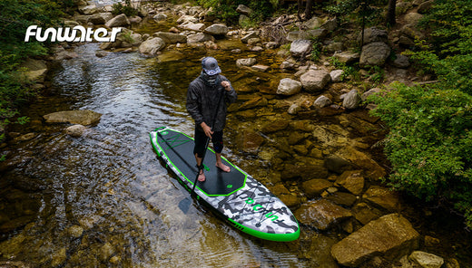 Paddleboard and enjoy being at one with nature