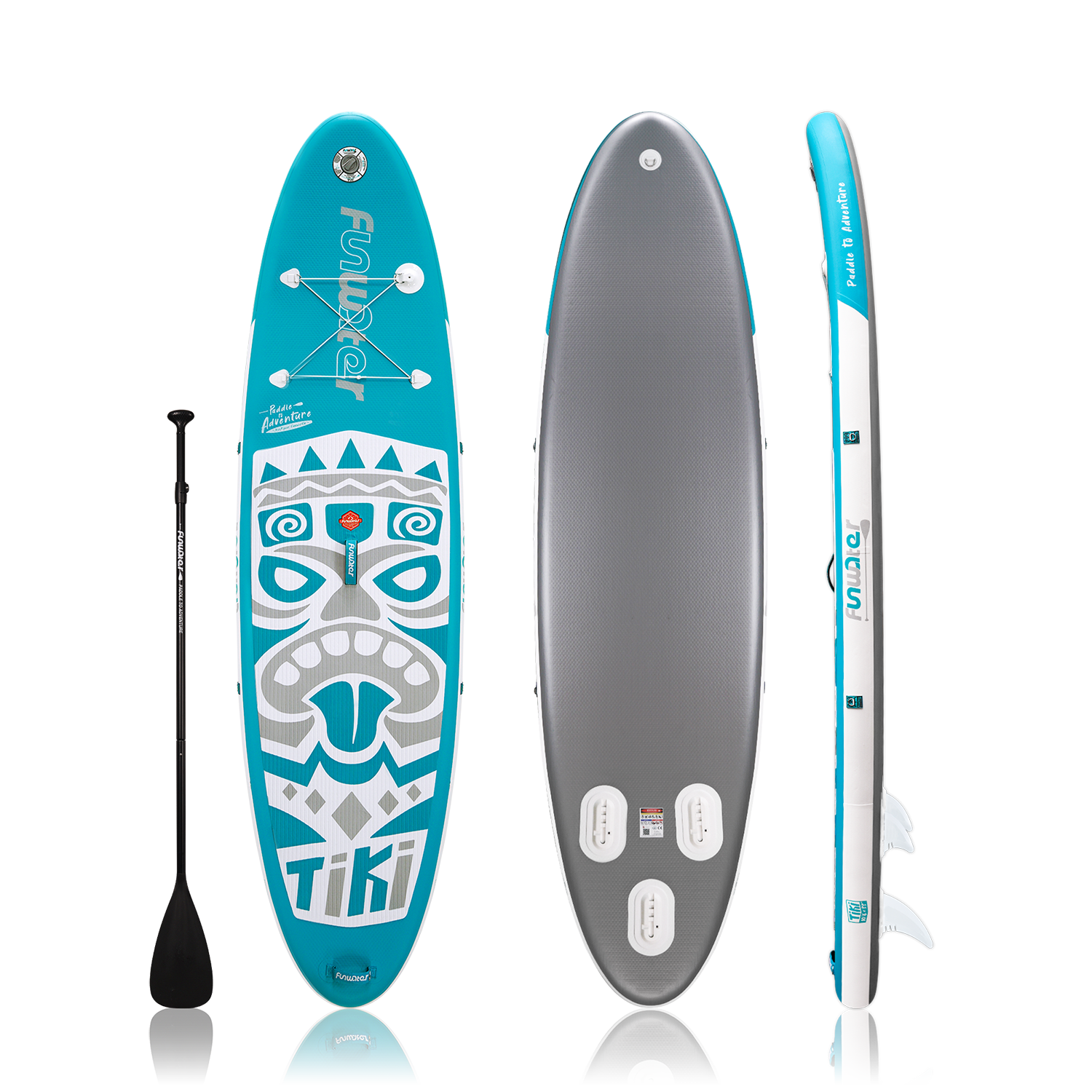 New Tiki 10'6" Inflatable Paddle Board